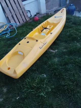 Kayak amarillo para adulto