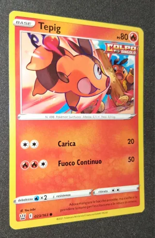 Lotto 40 carte Pokémon: Emboar HOLO + 2 Tepig