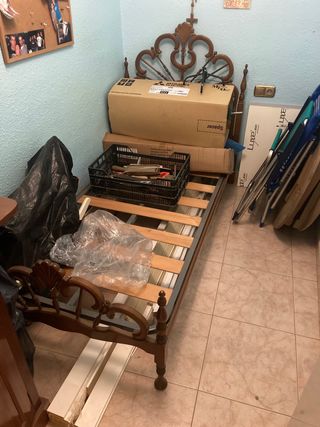 Cama individual de 90