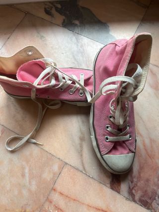 Converse rosas altas
