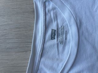 Camiseta Levi's Blanca Manga Corta