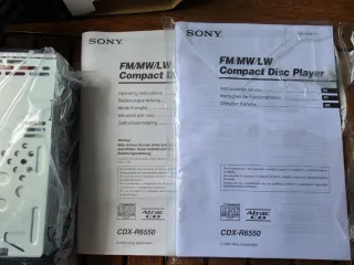 Autoradio Reproductor CD Sony Xplod CDX-R6550