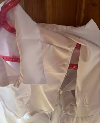 Cuello falso blanco para camiseta/jersey NUEVO