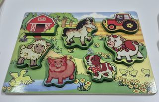 Puzzle de Granja para Niños