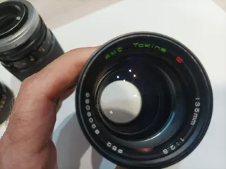 Lote 3 Lentes con hongos Canon FD y Tokina