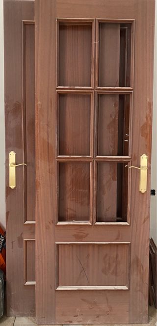 7 Puertas Madera Maciza Interior