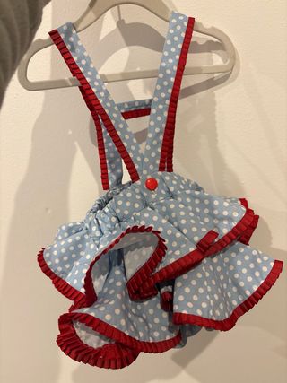 Traje de flamenca niña lunares