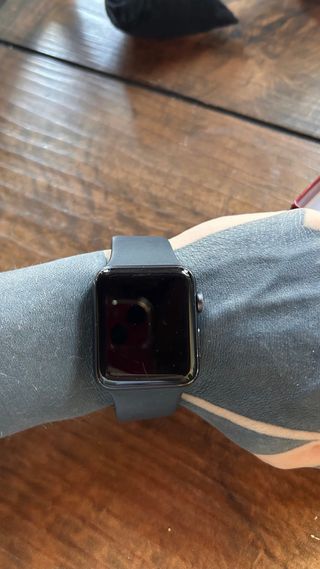 Apple watch Orologio Nero serie 3 42 mm