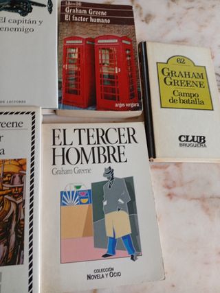 Lote ,el capitán y el enemigo,el tercer hombre,etc