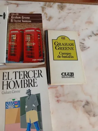 Lote ,el capitán y el enemigo,el tercer hombre,etc