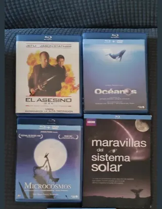 Lote 4 Blu-ray: Océanos, Microcosmos, etc.