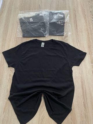 Camisetas Negras Talla M