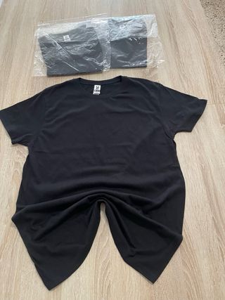 Camisetas Negras Talla M