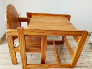 Trona evolutiva de madera de 1-5 años