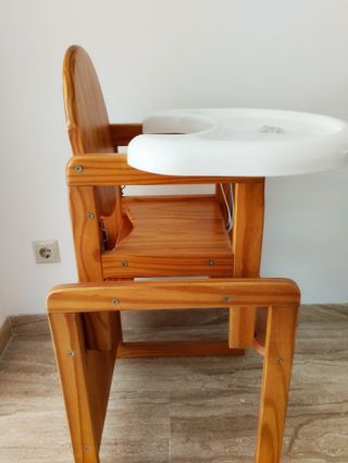 Trona evolutiva de madera de 1-5 años