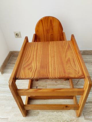 Trona evolutiva de madera de 1-5 años