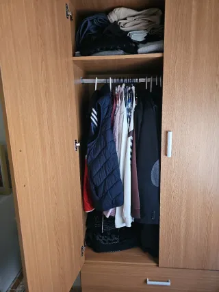 Armario 2 puertas y 2 cajones