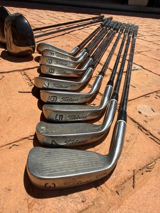 Juego de Palos de Golf Titleist y Hippo