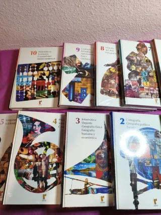 Lote 10 Enciclopedias Temática del estudiante