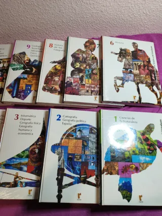 Lote 10 Enciclopedias Temática del estudiante