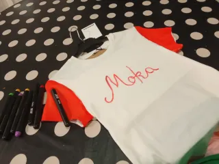 MOKA Lucky girl syndrome Camiseta blanca con manga