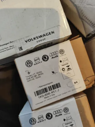 Pastillas y discos freno delanteros/traseros