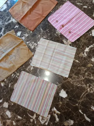 7 Fundas de Cojín de Tela