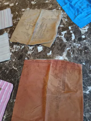 7 Fundas de Cojín de Tela