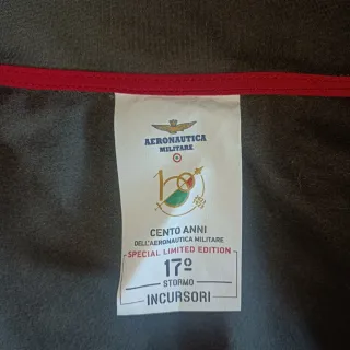 Sudadera Aeronautica Militare Verde Talla L