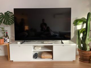 Mueble TV Blanco Brillante Ikea