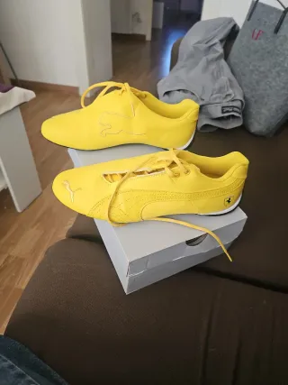 Zapatillas Puma Ferrari Amarillas
