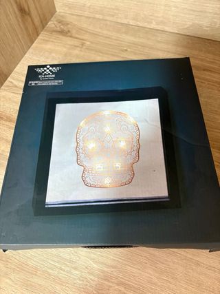 Cuadro Espejo Catrina LED 27,5x30x3 cm