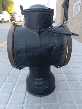Farol Antiguo Tren RENFE Años 50/60