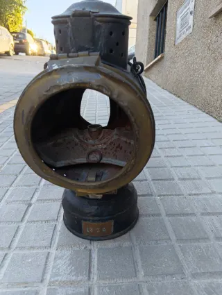 Farol Antiguo Tren RENFE Años 50/60
