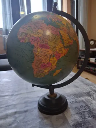 Globo terráqueo vintage