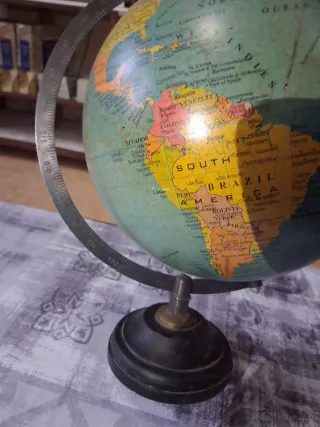 Globo terráqueo vintage
