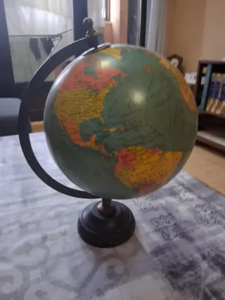 Globo terráqueo vintage