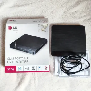 LG Reproductor DVD Slim Portátil