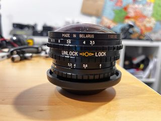 Peleng 8mm f/3.5 Fisheye Circular Canon EF