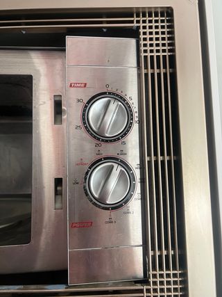 Microondas integrable acero inox con grill