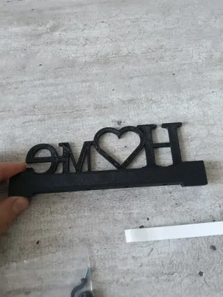 Decorazione da parete HOME con cuore