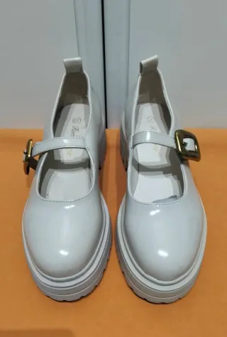 Scarpe Mary Jane panna donna 37