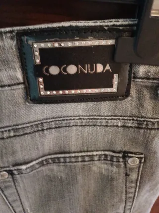 Falda vaquera gris Coconuda