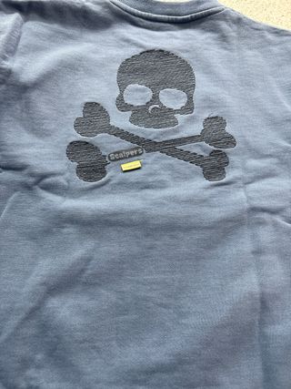 Camiseta niño Scalpers calavera azul T10