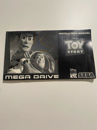 Toy Story Mega Drive Sega Caja Manual Cartucho