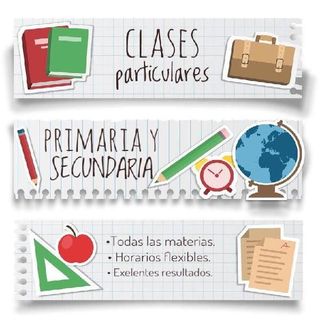 Ofrezco clases particulares Primaria y ESO