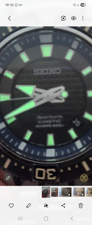 Orologio Seiko Sportura Kinetic Uomo