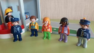 Parque Bomberos Playmobil 123