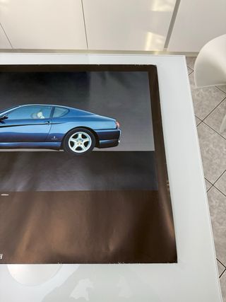 Poster originale Ferrari 456 GT 1993