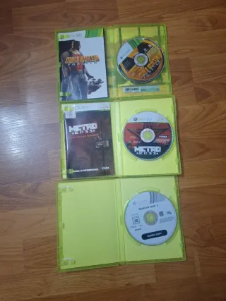 Xbox 360 Juegos: Gears of War 3, Metro 2033, Duke